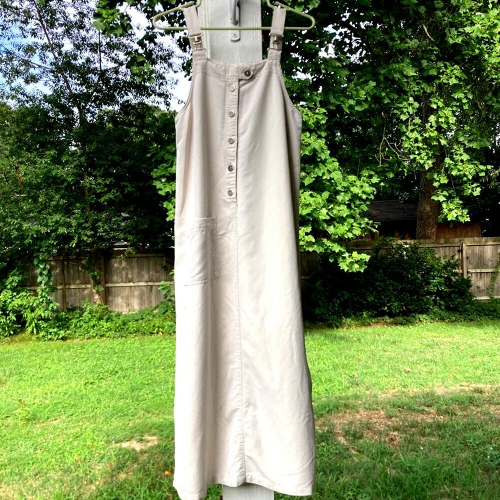 Directives - Vintage/90s Overall/Pinafore/Cottage Dress With Button Front - S - Picture 3 of 6